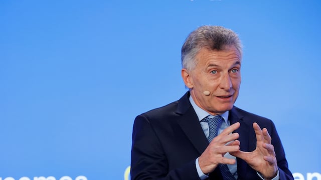 El expresidente Mauricio Macri participó en la clausura del curso de verano del Partido Popular Europeo en Madrid, España.