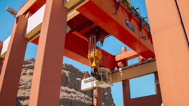 Las reparaciones y modernizaciones en la central generadora de energía del Dique de Ullum comenzaron en febrero de 2021.