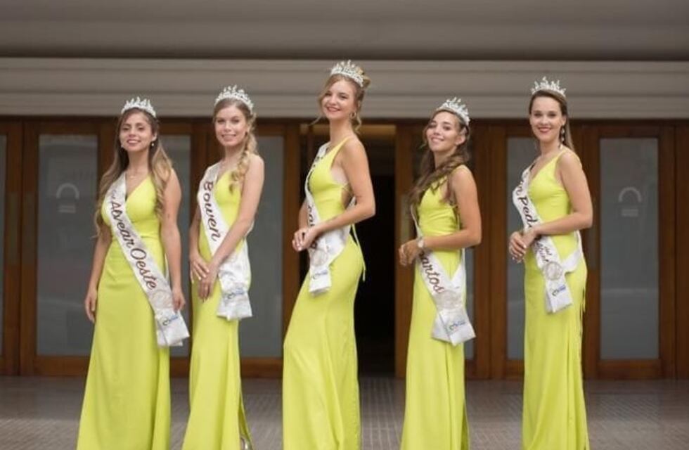 Vendimia 2022: Presentaron a las cinco candidatas al cetro departamental de General Alvear