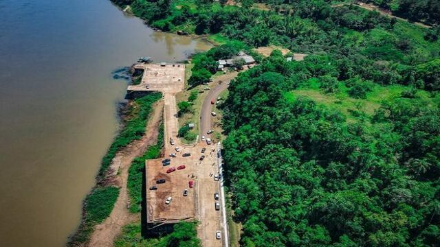 Continúan las obras para embellecer en el Puerto de Eldorado.