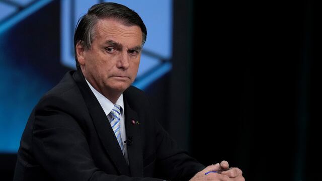 Jair Bolsonaro habló por primera vez luego de la derrota de este domingo. Foto: AP/Andre Penner.