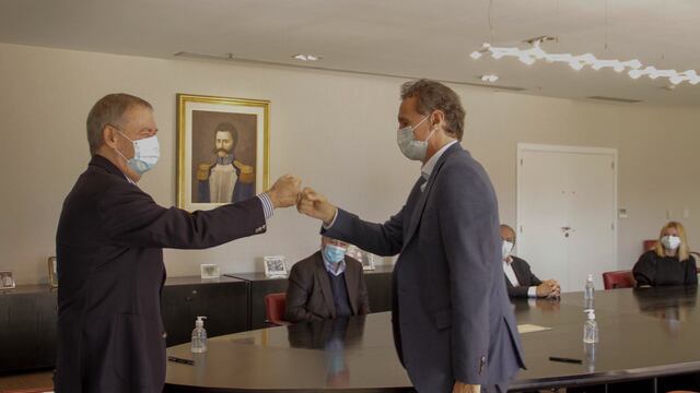 El gobernador Schiaretti recibió al ministro Katopodis.