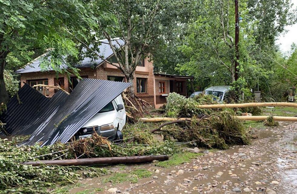 El Gobierno de Córdoba envió asistencia a las zonas afectadas por el temporal