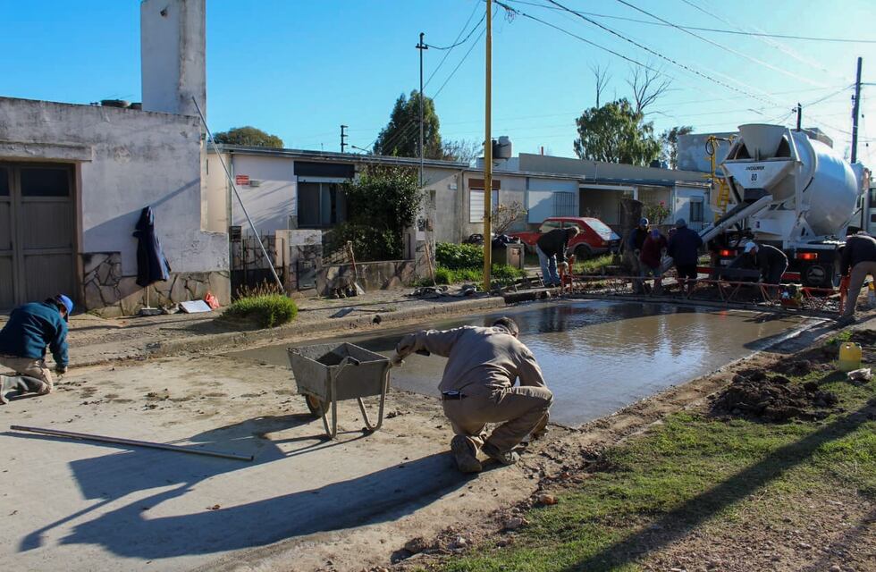 Tres Arroyos: Plan quinquenal de asfalto de 120 cuadras