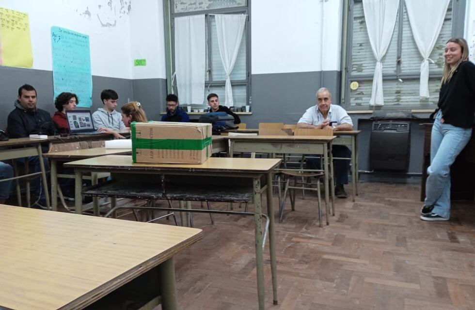 Charla de la Secretaría de Gestión Ambiental con alumnos de la carrera de Seguridad e Higiene