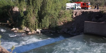 Muere un joven en el Canal Cacique Guaymallén
