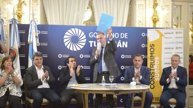 Anunciaron la construcción de 2000 viviendas para el interior tucumano
