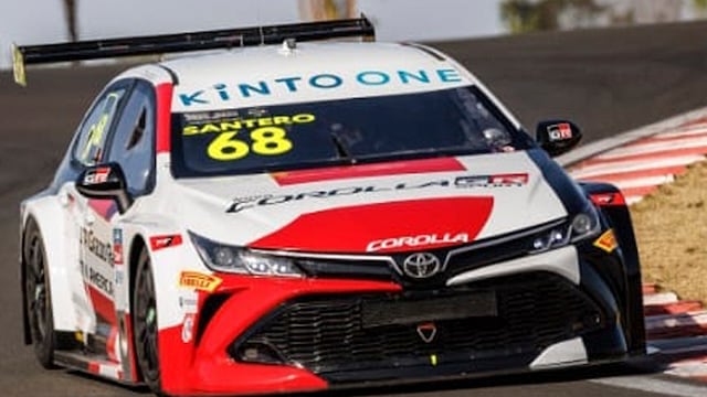 Santero fue "Piloto del Día" en Brasil.