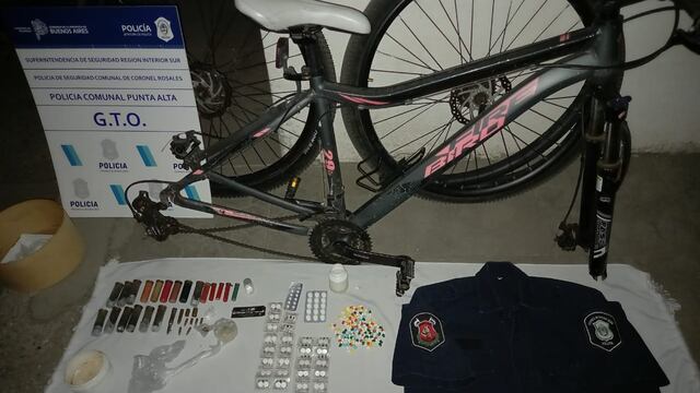 Elementos secuestrados en un allanamiento