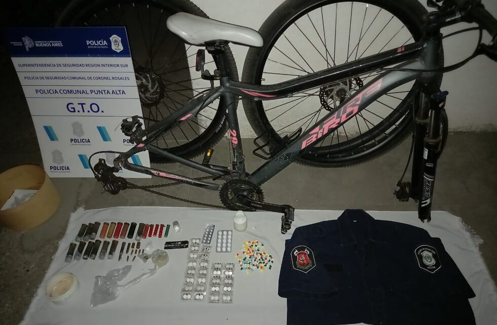 Un aprehendido y un imputado en Punta Alta por el robo de una bicicleta
