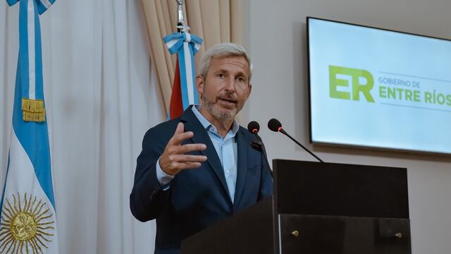 Rogelio Frigerio, gobernador de Entre Ríos.