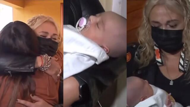 La médica se emocionó y contó que días atrás asistió a otra mamá por teléfono. En 25 años de servicio, solamente le tocó vivir ese momento dos veces.