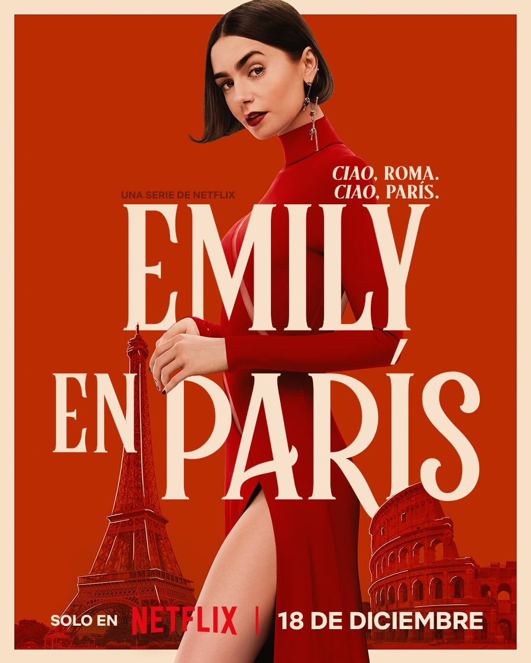 Imagen promocional de Emily en París 5.