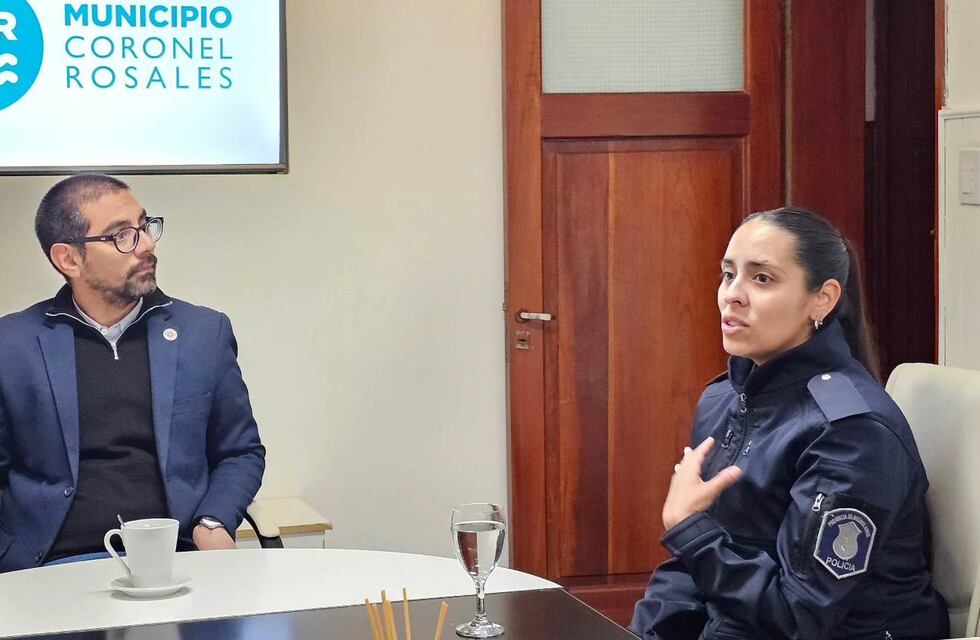 Aristimuño recibió a la oficial Eliana Argüello