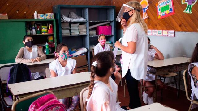 Clases presenciales. Imagen ilustrativa (Télam)