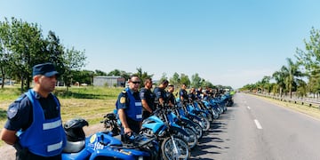 El acto se realizó en Gualeguaychú, en la intersección de la Ruta Nacional N° 14 y el cruce de la Ruta Provincial N° 16.