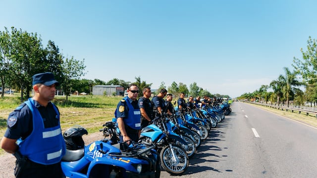 El acto se realizó en Gualeguaychú, en la intersección de la Ruta Nacional N° 14 y el cruce de la Ruta Provincial N° 16.