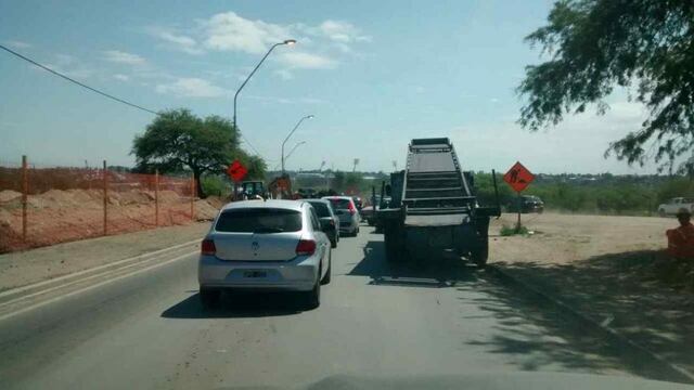 El hecho fue en el Puente 15, en zona del Estadio Mario Kempes.
