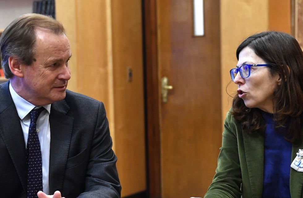 Gustavo Bordet se reunió con la ministra Silvina Batakis