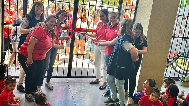 Se inauguró en Pérez el Jardín de Infantes Surcos y el Centro Educativo Arboleda