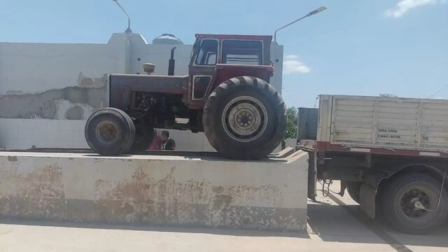Tractor robado en zona rural de Arroyito