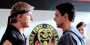 Johnny Lawrence y Daniel LaRusso, esta vez, estarán del mismo lado (Netflix).