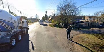 El lugar donde se produjeron los hechos que acabaron con la vida de esta mujer atropellada. Twitter @Haceinstantes