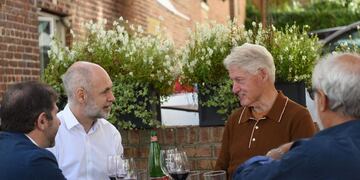 Rodríguez Larreta almorzó con Bill Clinton en Nueva York