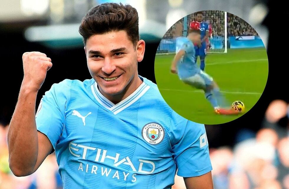 Julián Álvarez hizo un golazo para Manchester City, pero fue anulado: ¿qué pasó?