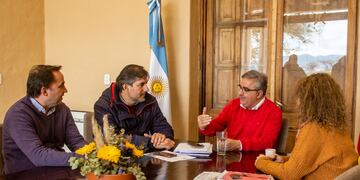 Raúl Jalil se reunió con el presidente de la Federación Económica de Catamarca