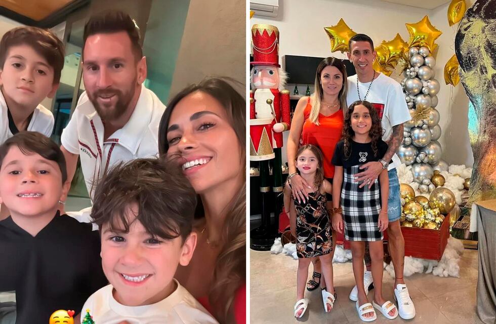 Uno por uno: así festejaron la Navidad Messi y los campeones del mundo