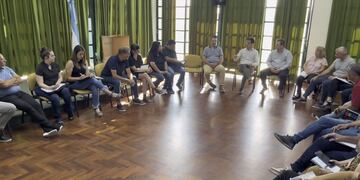 Reunión con personal municipal y Jerarquizados