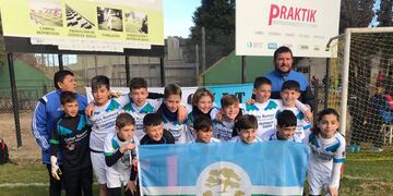 Equipo de Futbol de Arroyito en el Torneo de Canal 12