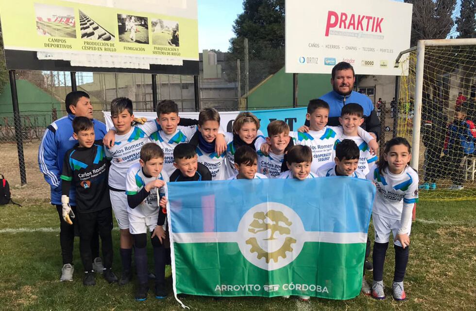 El equipo de Arroyito está en los cuartos de final del Torneo de Fútbol Infantil de Canal 12