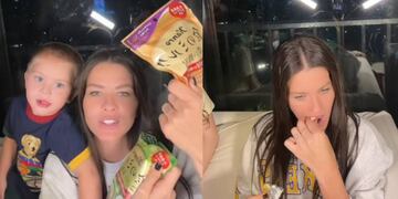 El divertido video de la actriz.