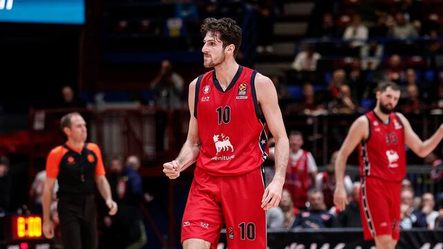 El cordobés Leandro Bolmaro y una destacada tarea en el Olimpia Milano de Italia (@OlimpiaMI1936)