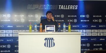 "No me voy a sacar más la camiseta de Talleres". Una frase de Alexander Medina, que también puede ser despedida (La Voz).