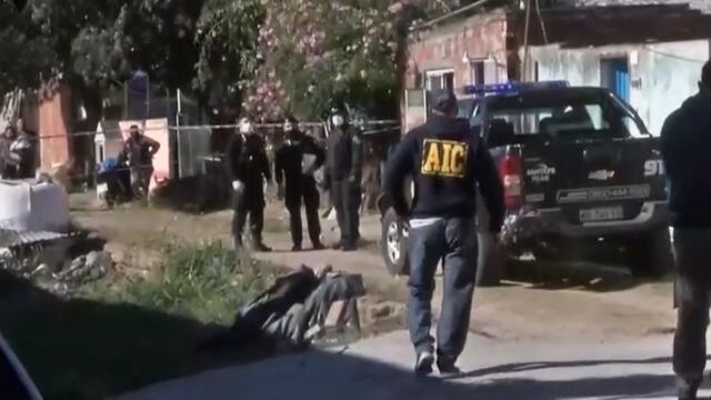El operativo para esclarecer el hecho se llevó a cabo en una vivienda de Necochea al 2600. (Canal 3)