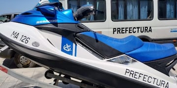 Dos kayakistas desaparecieron en la playa de Monte Hermoso