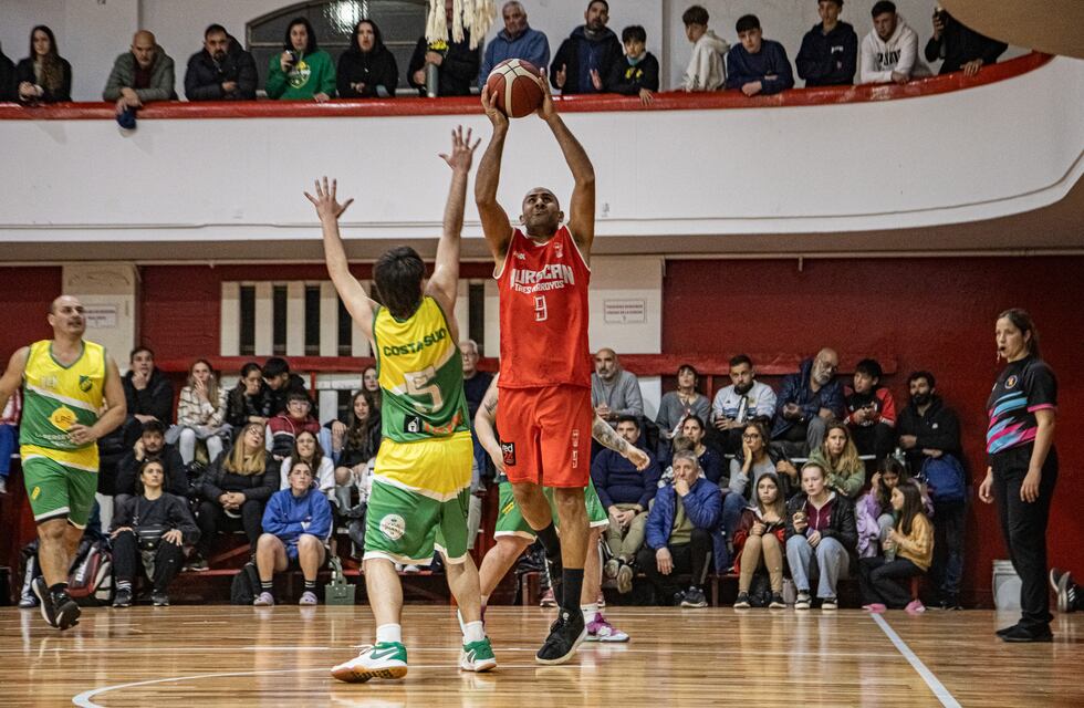 Huracán venció a Costa Sud y es finalista del Clausura de Básquet de Tres Arroyos