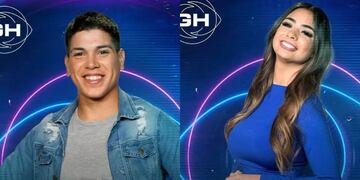 Thiago y Daniela, la nueva pareja de Gran Hermano.