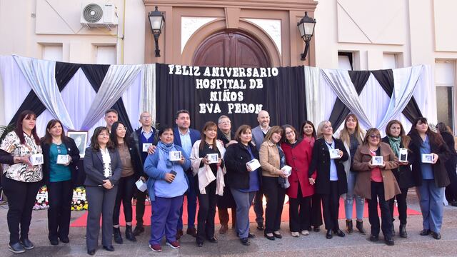 El gobernador Raùl Jalil participò del acto en memoria de su fundadora, Eva Duarte de Perón