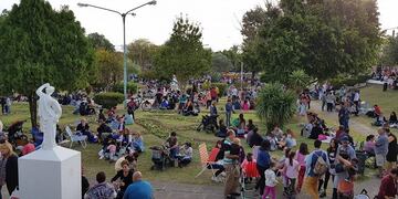 Festejos populares en la Placita Honda del barrio San Martín