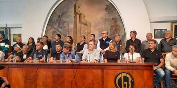 Darío Cocco (a la derecha) ratificó su cargo en el CTM