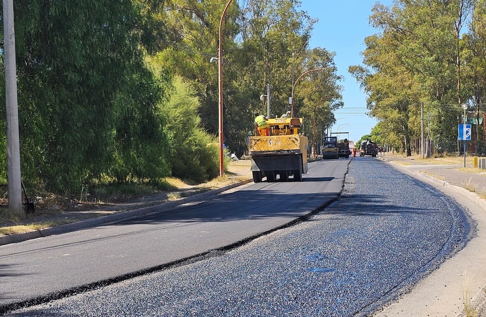 Concluyó una nueva etapa de repavimentación