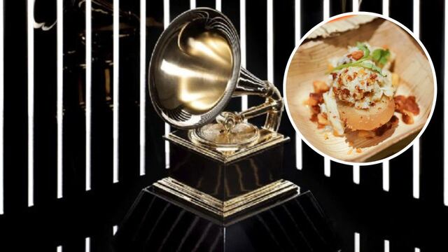 El menú de los Grammy 2023