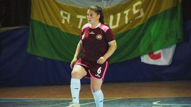 Florencia Ogara, la futbolista mendocina que va a jugar a Italia.