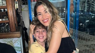 Jimena Barón y su hijo Momo