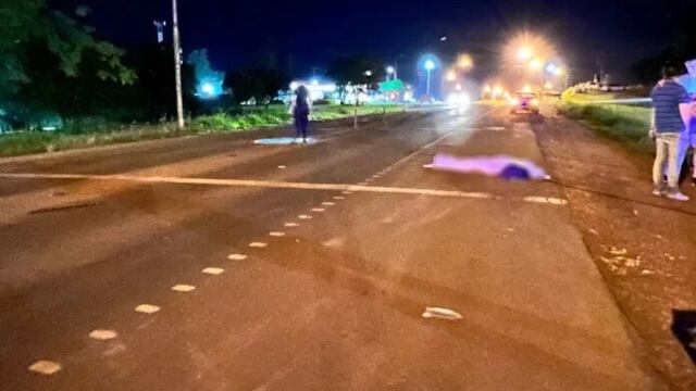 Falleció un peatón tras ser embestido por un auto en Oberá.
