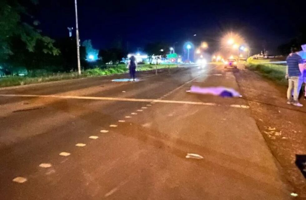 Falleció un peatón tras ser embestido por un auto en Oberá